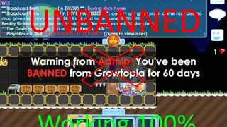 How to unban growtopia android (ROOT)