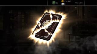 Mortal Kombat X - ANDROID - Открываем набор карт на 250000 золота, 6000 серебра и 200 душ