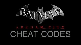 COM; Batman; Arkham City; Command Cheat Codes