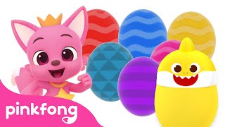 Huevos Sorpresas | Aprende los Colores con Pinkfong @Baby Shark! Best Shows: Colors, ABCs & Puzzles
