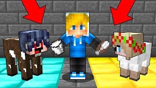 ПОДОИТЬ ИЛИ ПОДСТРИЧЬ – СЛОЖНЫЙ ВЫБОР В МАЙНКРАФТ! ТРОЛЛИНГ МИНИ-ИГРЫ ЛОВУШКА ВЫЖИВАНИЕ MINECRAFT