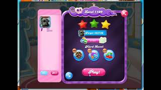 Candy Crush Level 1109 Talkthrough, 25 Moves 0 Boosters