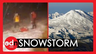 Five DEAD in Snowstorm on Europe's Highest Mountain