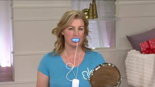 GLO Science GLO Brilliant Teeth Whitening Device with Maintenance Pen on QVC