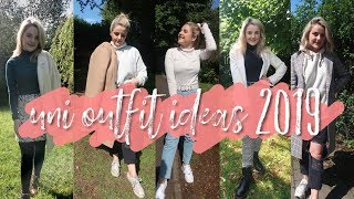 UNI OUTFIT IDEAS AUTUMN WINTER 2019  | UNIVERSITY LOOKBOOK AW19