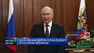 PBB Siap Pertemukan Putin & Zelenskyy Agar Berdamai