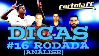 Cartola fc 2017 - #16 rodada(dicas) - analise dos confrontos