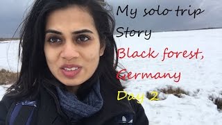 Travel Vlog | My Solo Trip Story | Black Forest,Germany | Day 2 | Feldberg Mountain Top