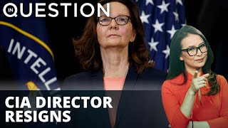 CIA Director resigns day before Biden’s inauguration