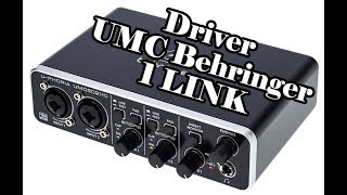 Controlador / Driver Interface de Audio Uphoria Behringer UMC 202HD, 204HD Descarga Directa