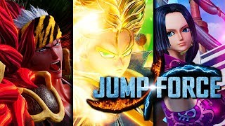 JUMP FORCE: Boa Hancock, Trunks & Renji Abarai HD Screenshots!
