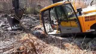 I Got The Excavator Stuck