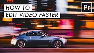 I WISH I knew this when I started EDITING ON PREMIERE PRO | How to edit faster