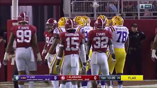 Alabama vs LSU, 2017 (in under 32 minutes)