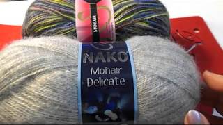 НАКО МОХЕР ДЕЛИКАТ/NAKO MOHAIR DELICATE/ ОТЗЫВ/ПРЯЖА ПРОСТО "БЯКА"