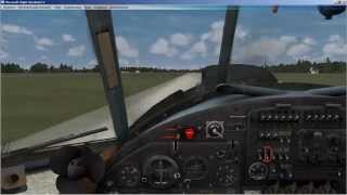 Полет на АН_2 из Анапы URKA в Краснодар URKK для FSX