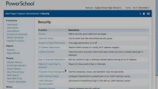 PowerSchool 7.0