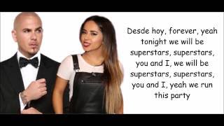 Pitbull ft. Becky G - Superstar (lyrics)