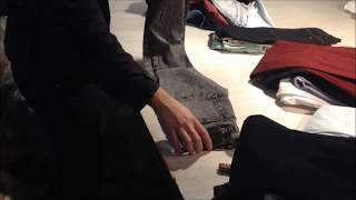 Second hand Секонд хенд Джинсы женские крем cream/ Second hand wholesale clothing