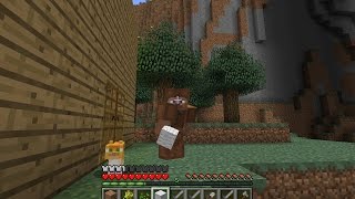 майнкрафт 1.5.2 выживание 5 ели как приручил оцелота (брат играет).