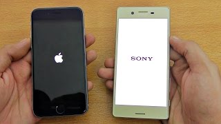 Sony Xperia X vs iPhone 6S - Speed Test! (4K)