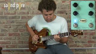 T Rex Dr. Swamp Double Distortion on a Melancon Custom Artist T (HD)