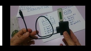 USB kablolu şarj cihazını OTG Kabloya Dönüştürme / How make OTG cable DIY