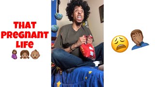 When your pregnant gf wants you to rub her feet?????