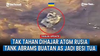 Tank M1A1SA Abrams Ukraina Hancur Dihantam Serangan Rudal Rusia