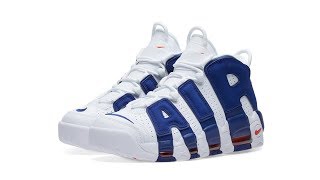 NIKE AIR MORE UPTEMPO 96 KNICKS REVIEW!