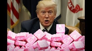 Childlike Trump Impressed By Gift Of Starburst Candy