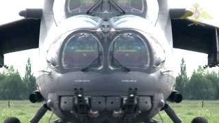 Mil Mi-35 Helicopter Hind in Action - The Flying Tank
