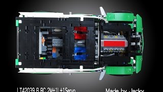 Lego Technic 42039 PF motorized B  Full RC with instruction