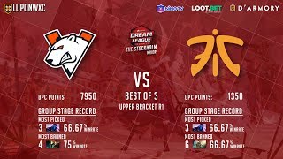 Fnatic vs VIrtus.Pro Game 1 (BO3) | Dream League Season 11 Stockholm Major