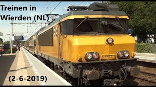 Treinen in Wierden (NL) (2-6-2019)