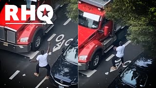 Watch This Man's HILARIOUS Reaction To Road Rage