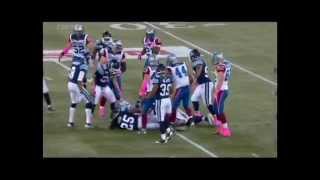 Jonathan Hood LB #25 Toronto Argonauts 18Oct2014