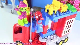 Đồ Chơi Lego Duplo Xây Xe Tải Người Nhện (Bí Đỏ)Spider Man Struck Adventure