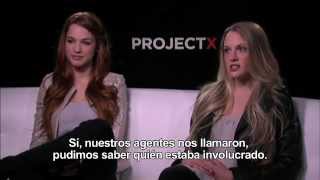 Entrevista KIRLY BLISS BLANTON y ALEXIS KNAPP - Project X