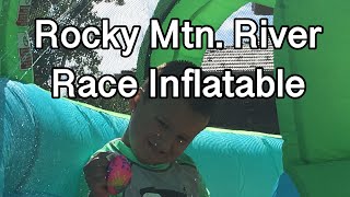 Having fun with Rocky Mountain River Race inflatable [423]