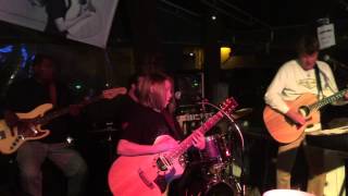 Carson Mac, Johnny T, & Mike Veal Band (Greg & Rizzy) play "Hard to Handle" Hogs Breath Feb 2015