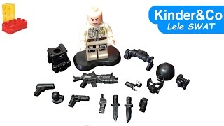 Обзор минифигурки (Lego) S.W.A.T. До зубов вооруженный Боец спецотряда
