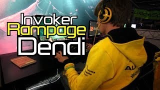 Na'Vi.Dendi Amazing Invoker Rampage!
