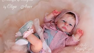 reborn baby doll prototype Maylin by Olga Auer  reborn artist   Olesya Venger