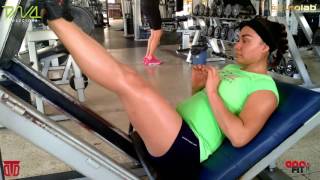 Carolina castrejon​ - Rutina completa para tren inferior #DNAlife
