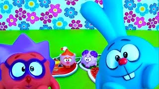 Смешарики все серии подряд - Весёлое видео для Детей с игрушками Смешарики