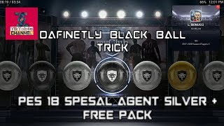 Dafinetly Black Ball Trick PES 18 Spesal Agent Silver + Free Pack For ANDROID