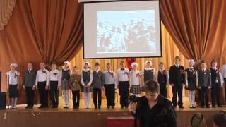 Конкурс военной песни школа 958