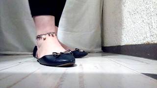 classic innocent smelly well worn ballerinas flats