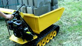 Mini dumper, pásový motorový vyklápač do 500kg